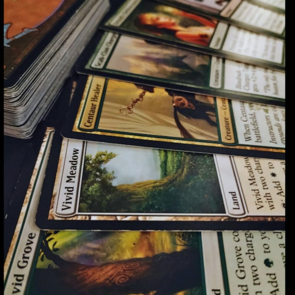 Vivid Meadow ~ 60 Card Magic: The Gathering Deck